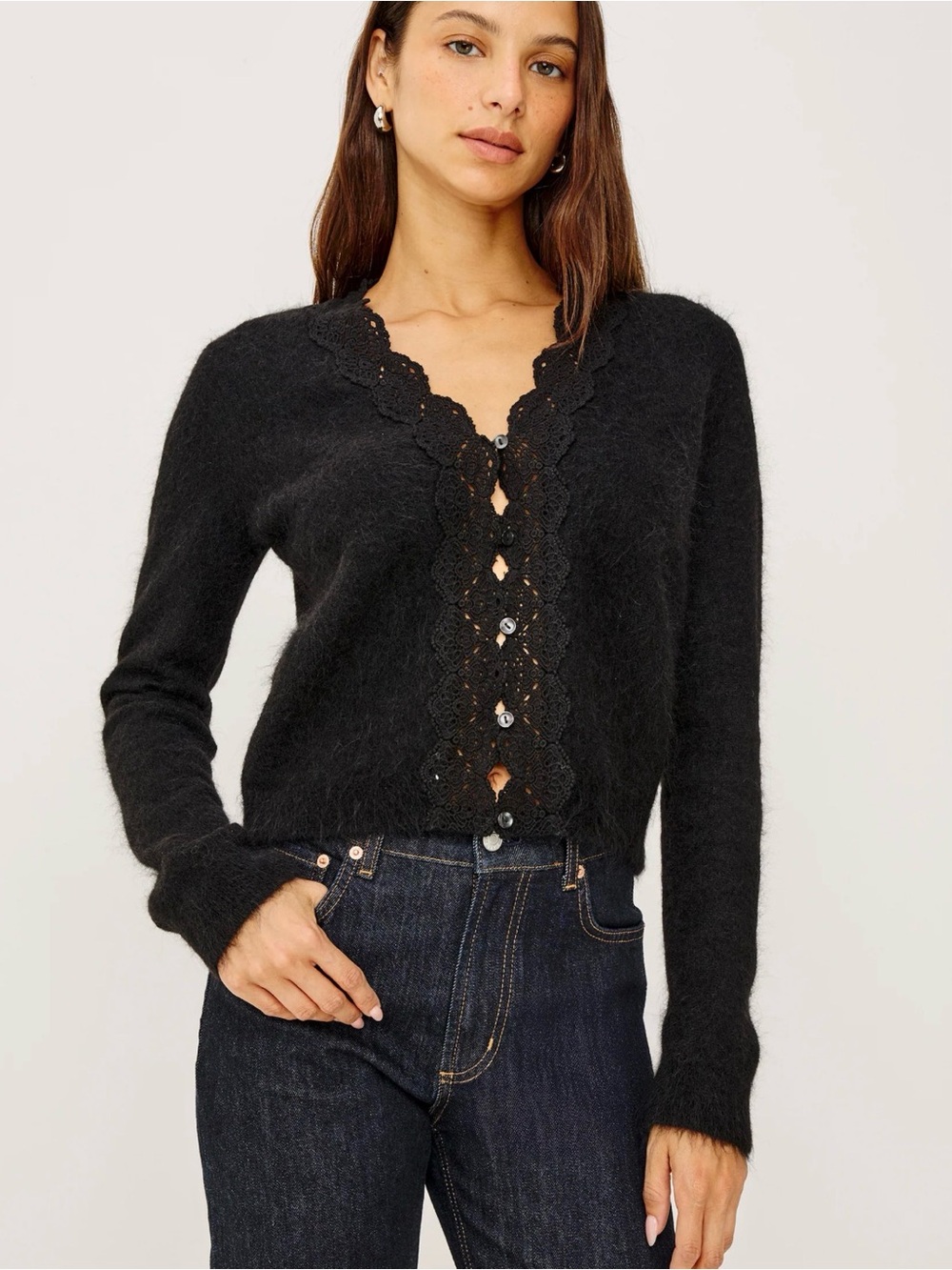 Rails Mer Cardigan (Black) NWT